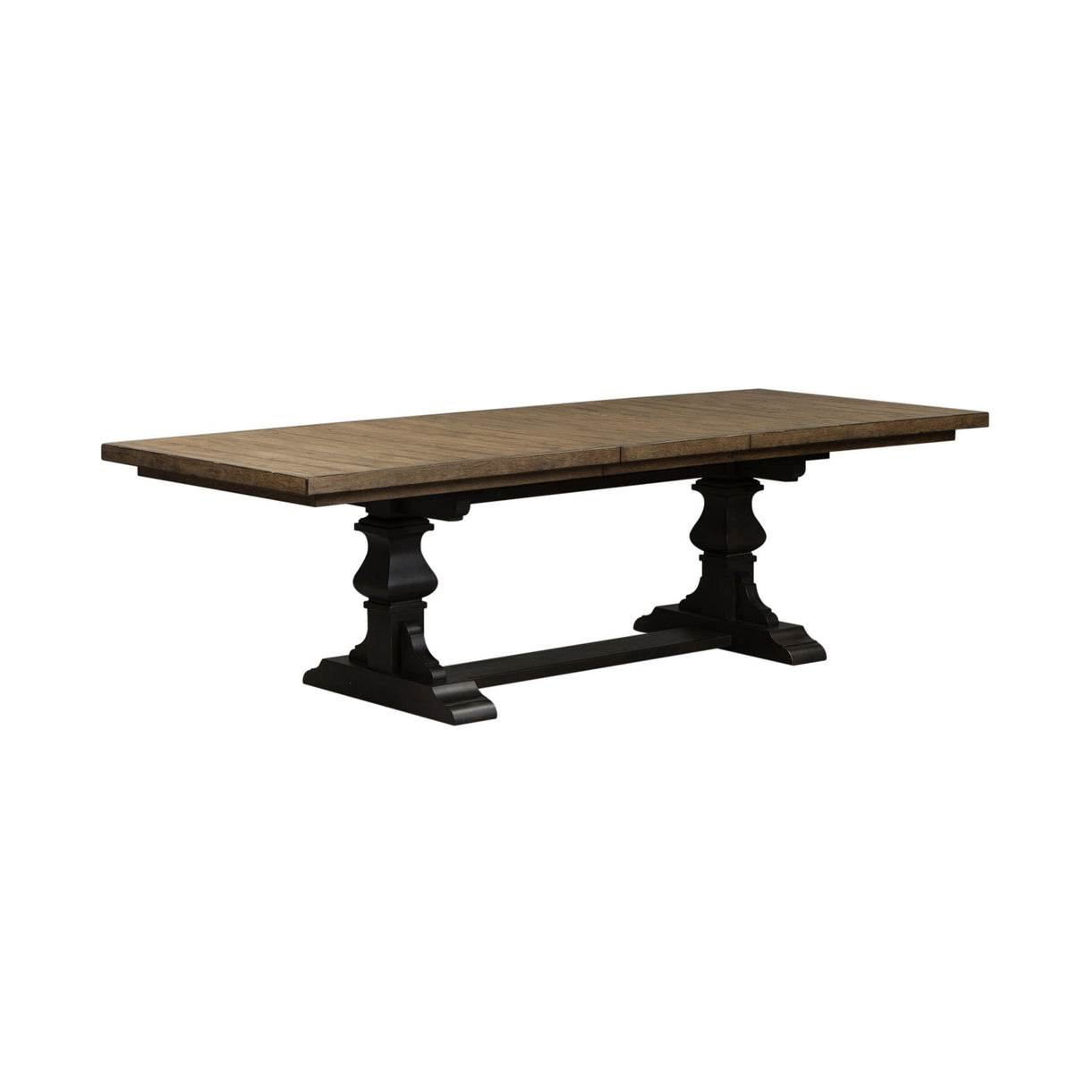 Liberty Furniture Harvest Home - Trestle Table - Black | Meri Furniture