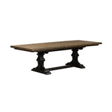Liberty Furniture Harvest Home - Trestle Table - Black | Meri Furniture