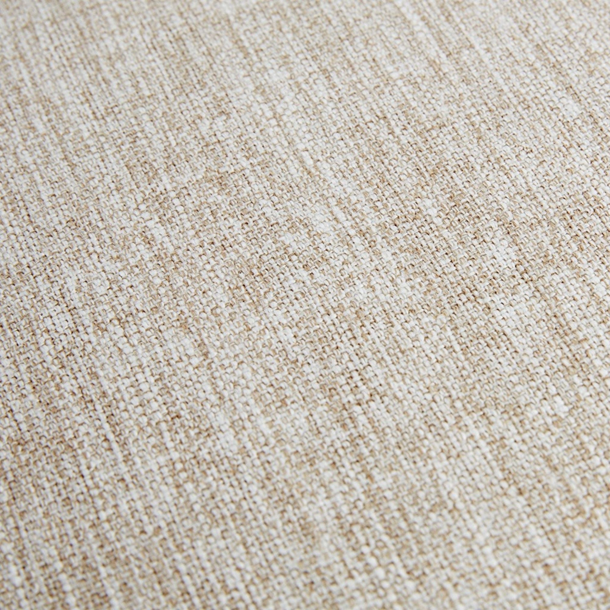 Cane Back Counter Stool With Upholstered Seat - Cream / Reclaimed Natural