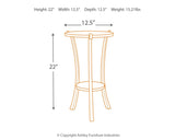 Enderton - White Wash / Pewter - Accent Table