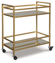 Signature Design by Ashley® Kailman - Bar Cart | Meri Furniture