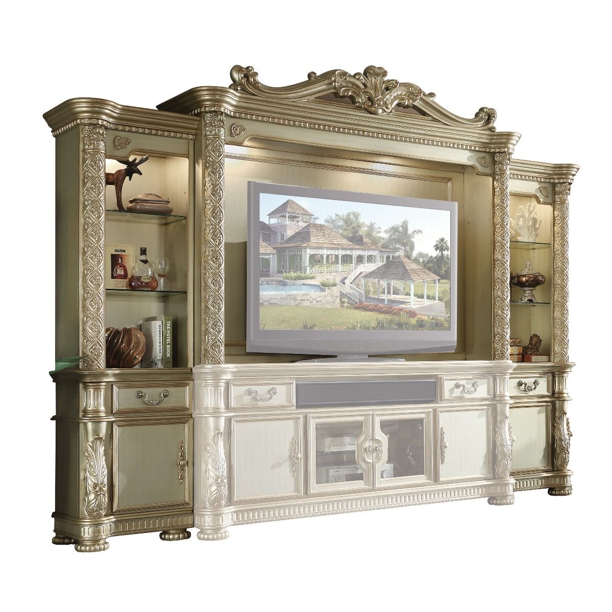 ACME Vendome II - Entertainment Center | Meri Furniture