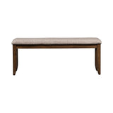 Santa Rosa - Upholstered Dining Bench - Light Brown