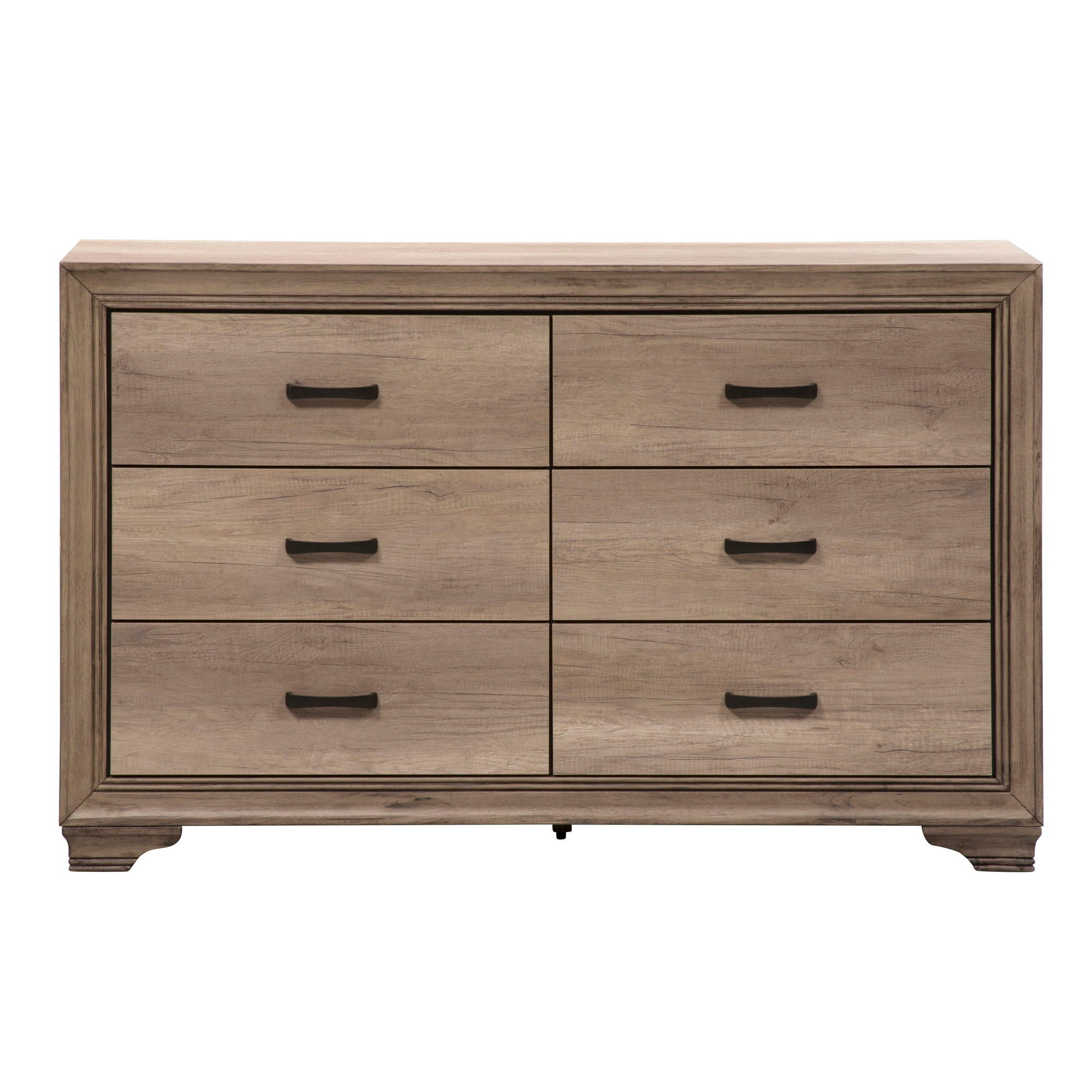 Liberty Furniture Sun Valley - 6 Drawer Dresser - Light Brown | Meri Furniture