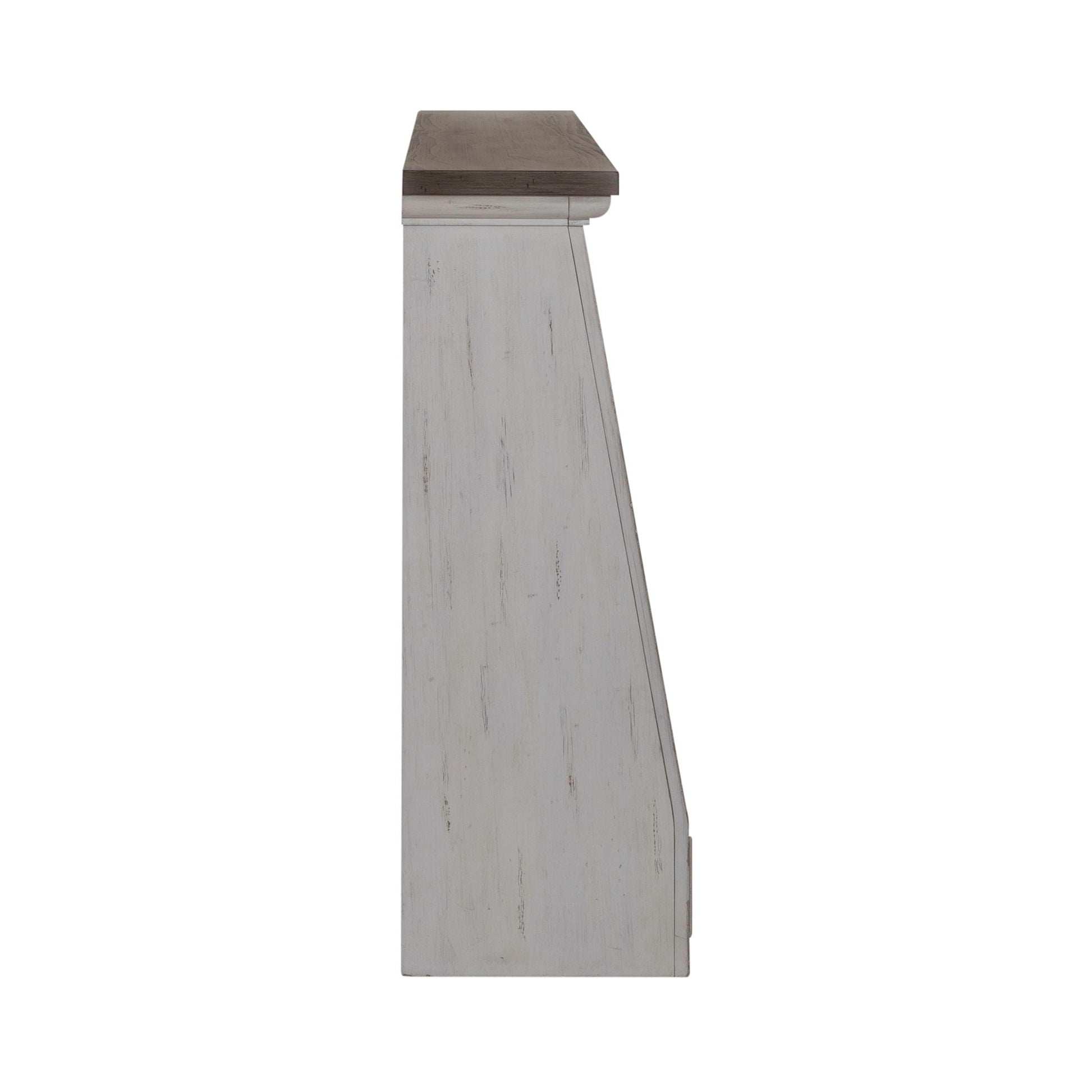 Liberty Furniture River Place - Angled Server Hutch - White | Meri Furniture