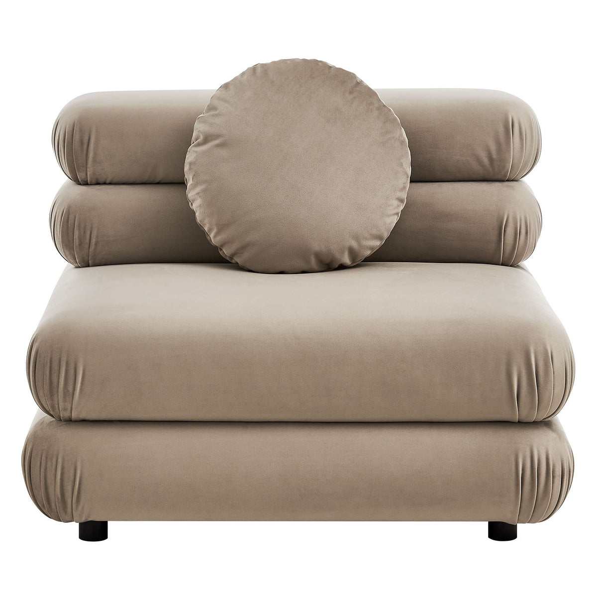 Jubilee 3-Piece Modular Performance Velvet Sectional Sofa by Modway