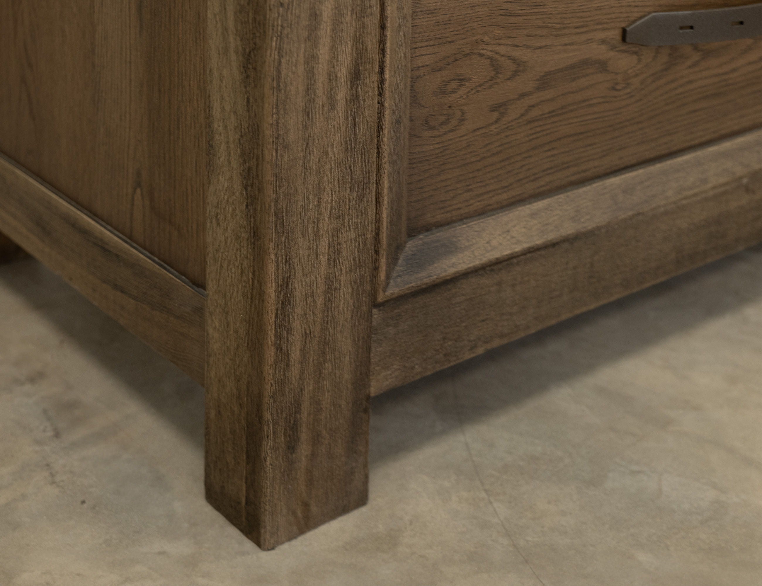 International Furniture Direct Country - Nightstand - Brown | Meri Furniture