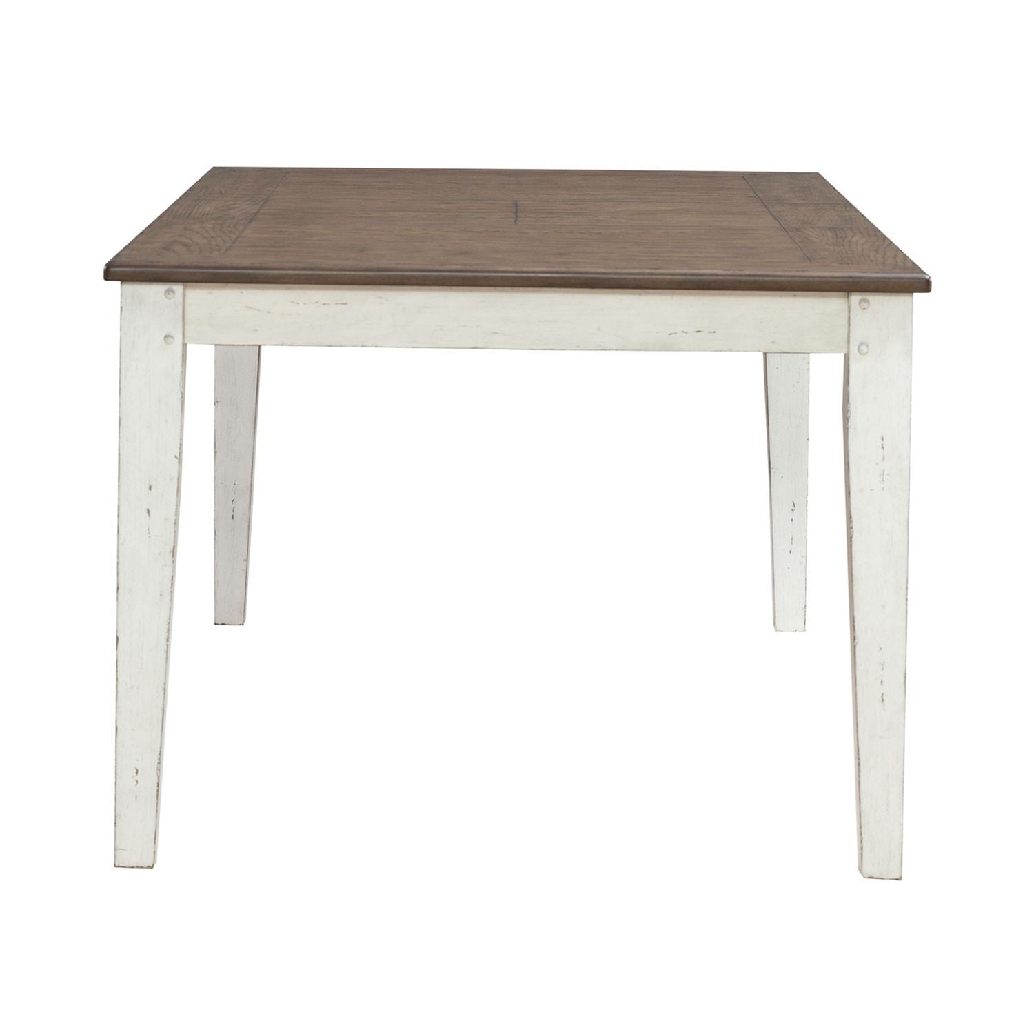 Al Fresco - Rectangular Leg Table - Graphite / Whitestone