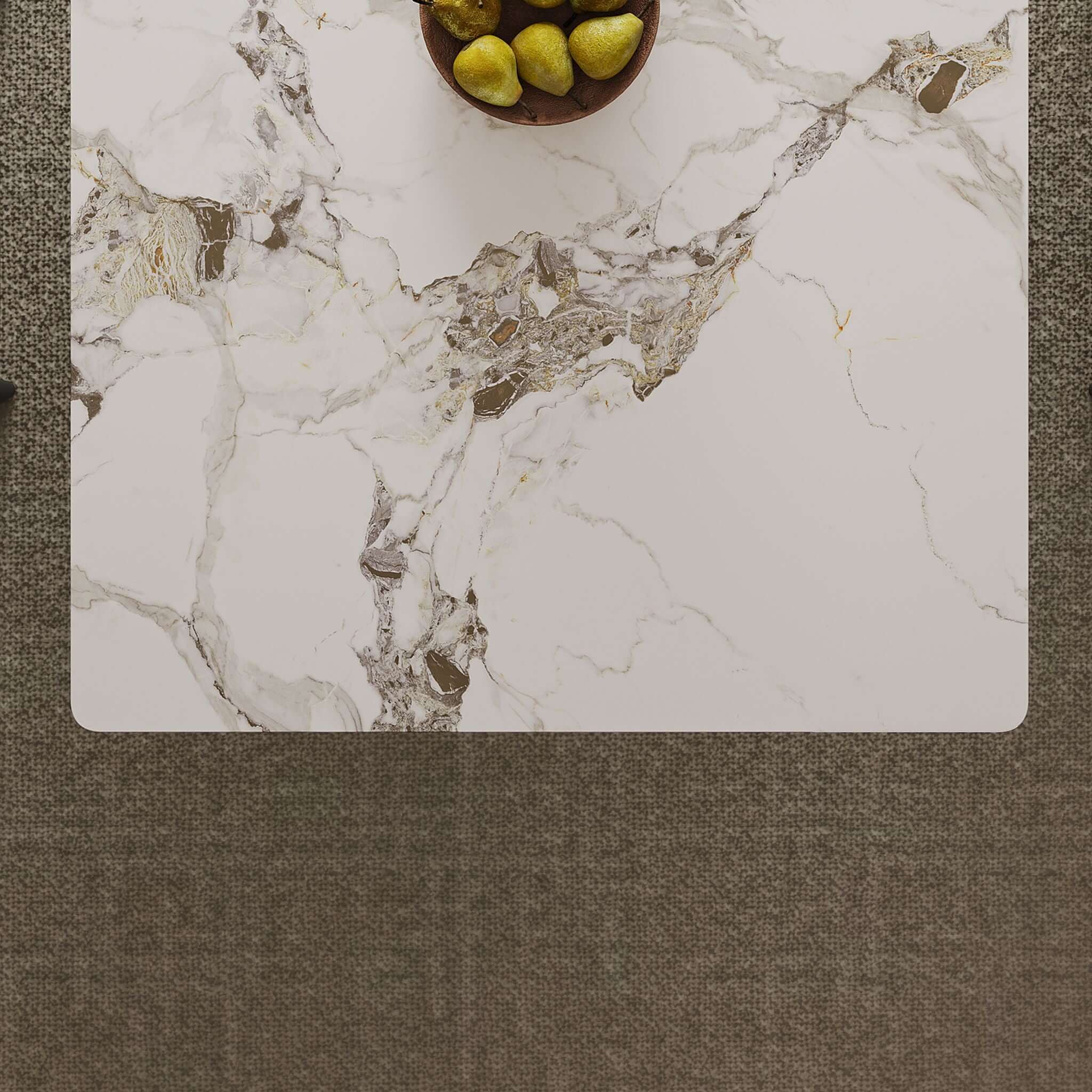 Modern Rectangular Dining Table For 6 With Chairs