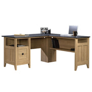 L-Shaped Desk in Dover Oak