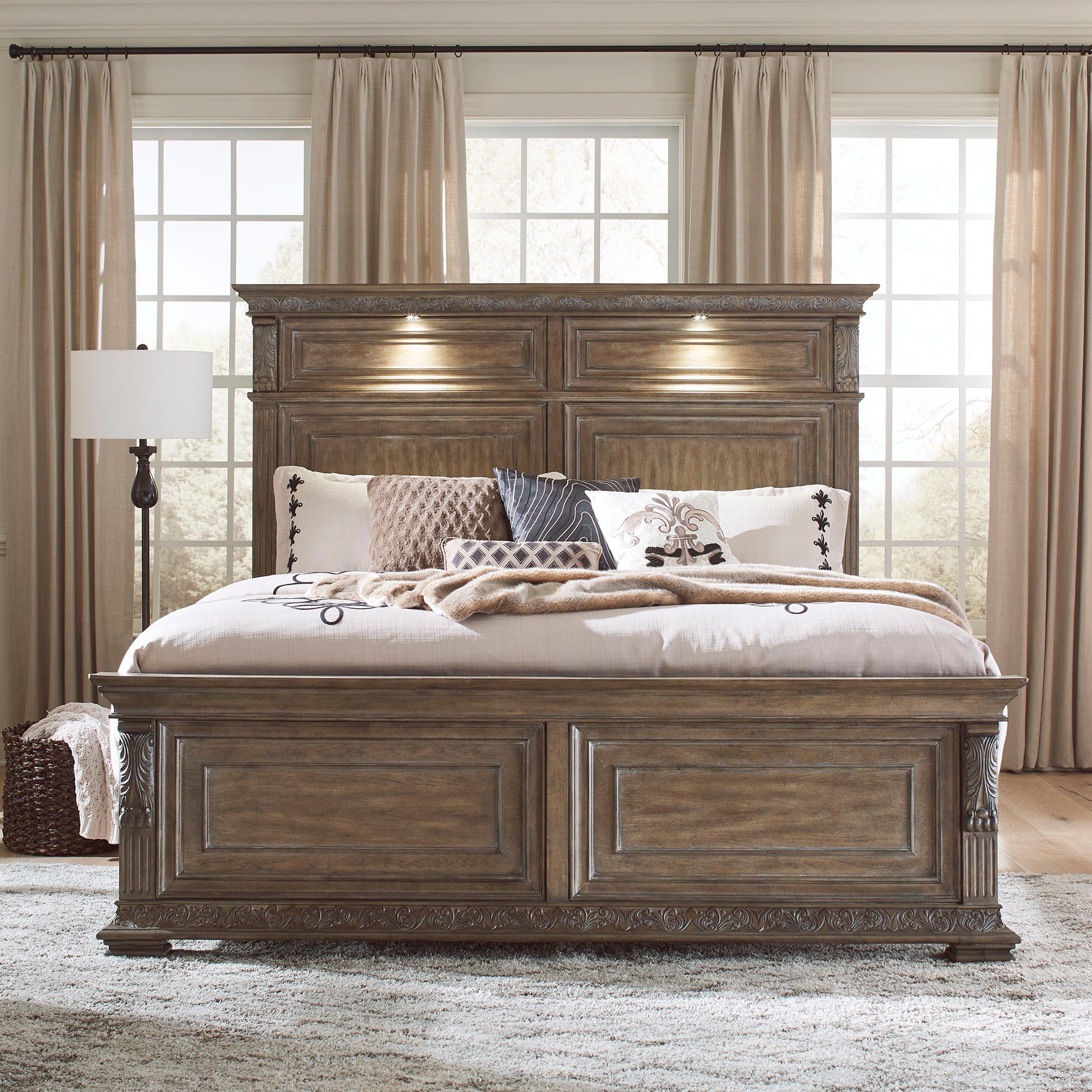 Liberty Furniture Carlisle Court - Panel Bed | Meri Furniture