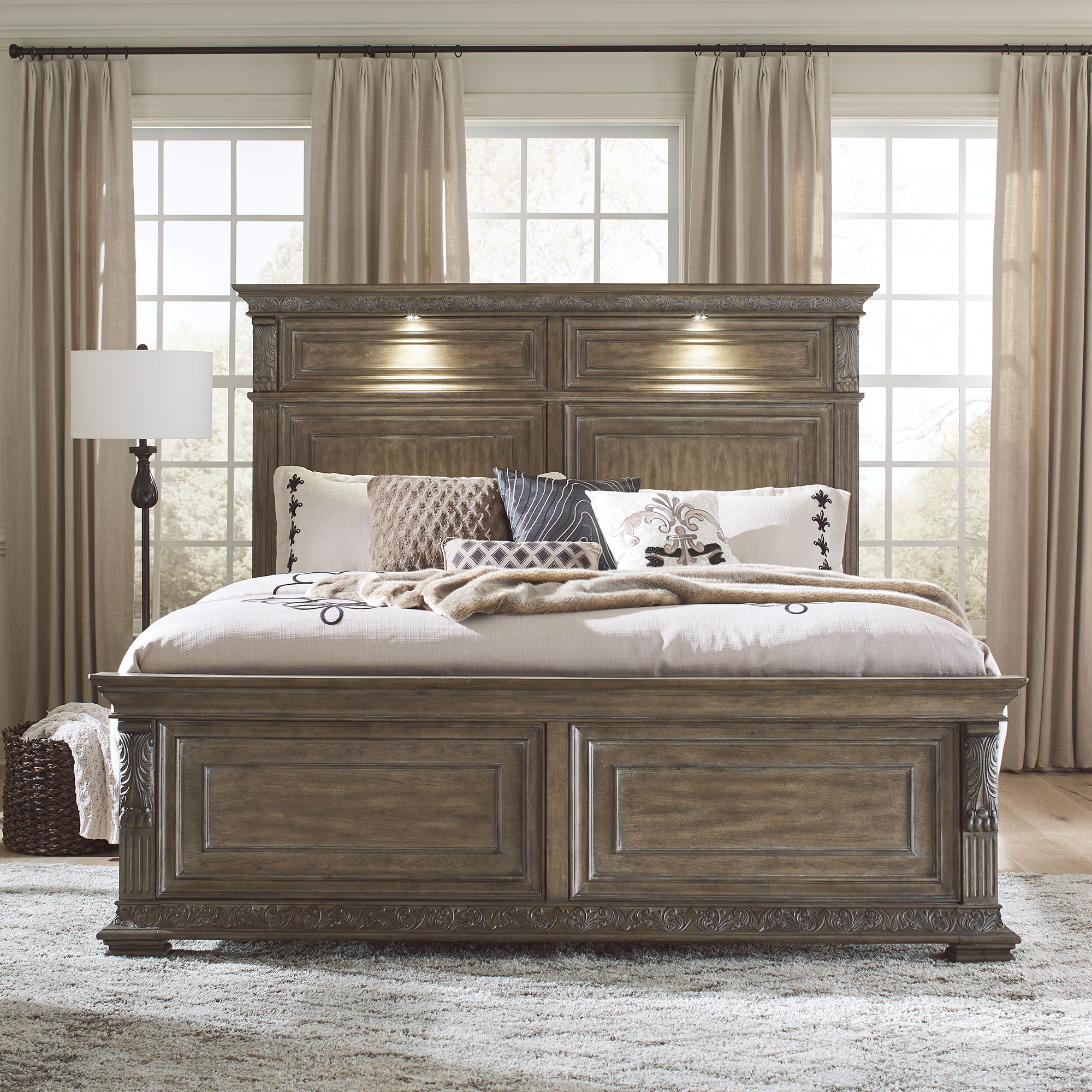 Liberty Furniture Carlisle Court - Panel Bed | Meri Furniture
