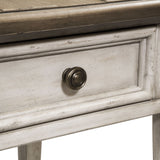 Liberty Furniture Heartland - Drawer End Table - White | Meri Furniture