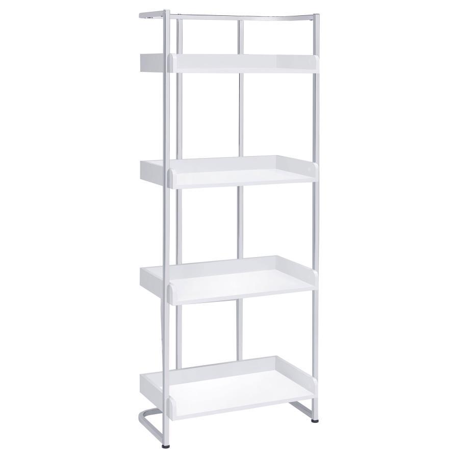 Coaster Fine Furniture Ember - 4-Shelf Bookcase | Meri Furniture