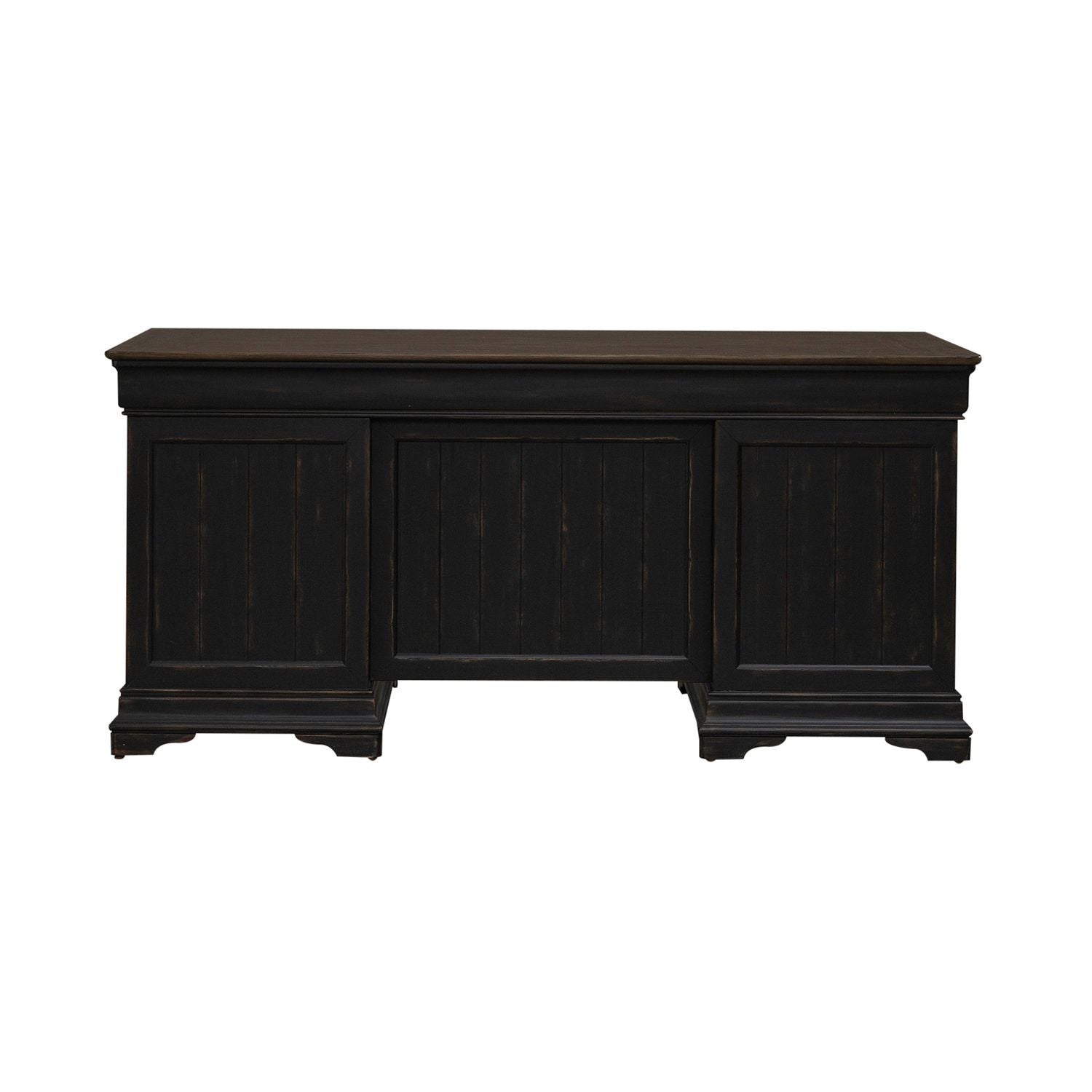 Meritage - Jr Executive Desk - Black