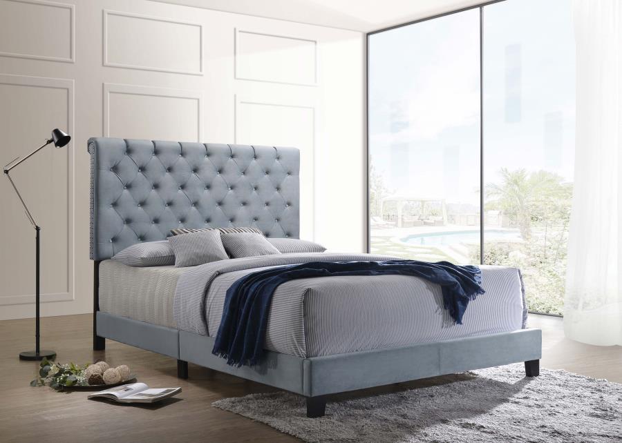 Coaster Fine Furniture Warner - Upholstered Panel Bed | Meri Furniture