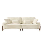 Comfortable Deep Seated Sofa With Pillows