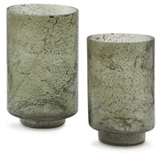 Clarkton - Candle Holder Set (Set of 2) - Green