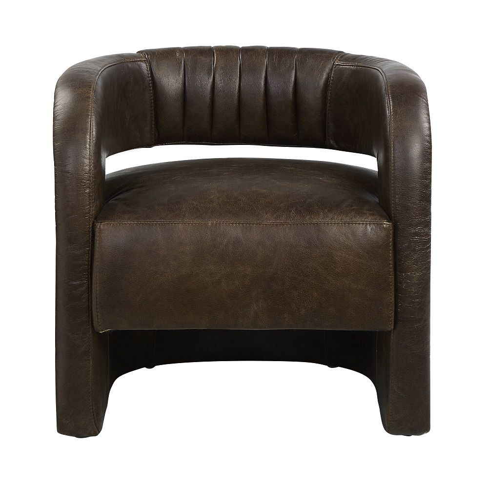 ACME Feyre - Accent Chair - Espresso | Meri Furniture