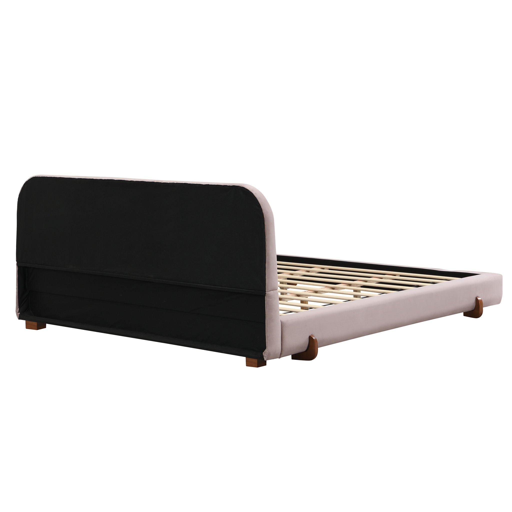 Elegant Upholstered Bed Frame