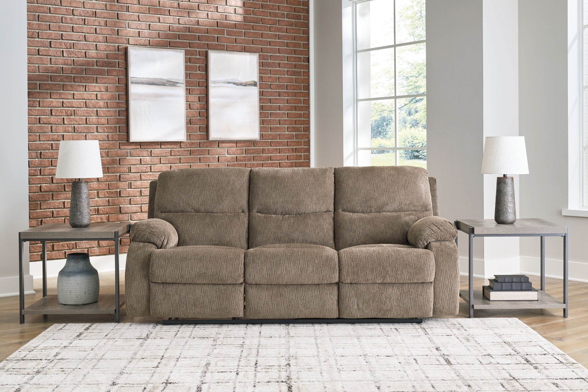 Signature Design by Ashley® Scranto - Reclining Sofa | Meri Furniture