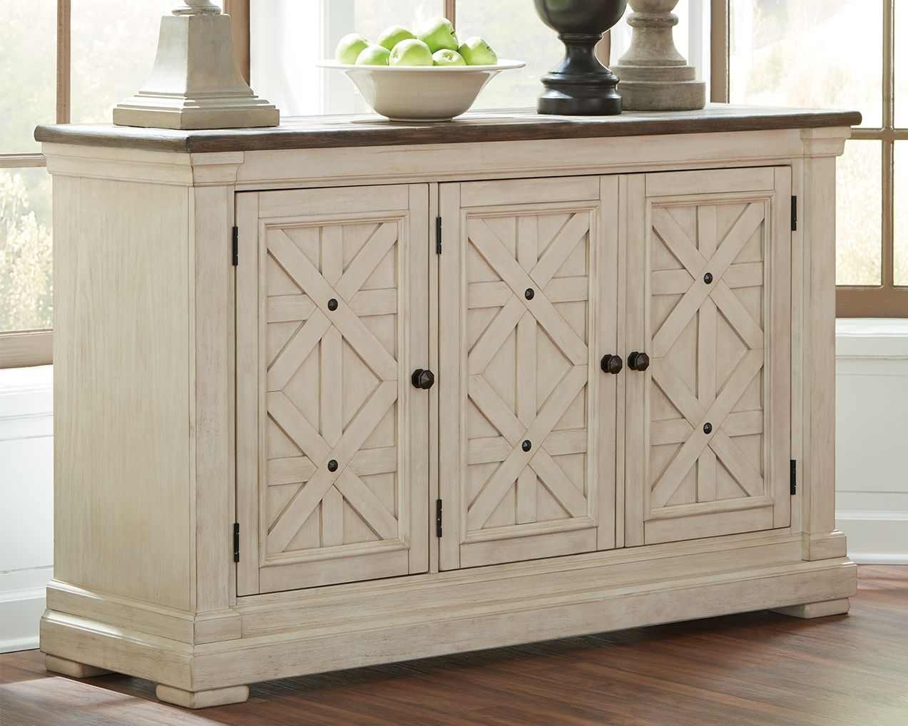 Signature Design by Ashley® Bolanburg - Beige - Dining Room Server | Meri Furniture
