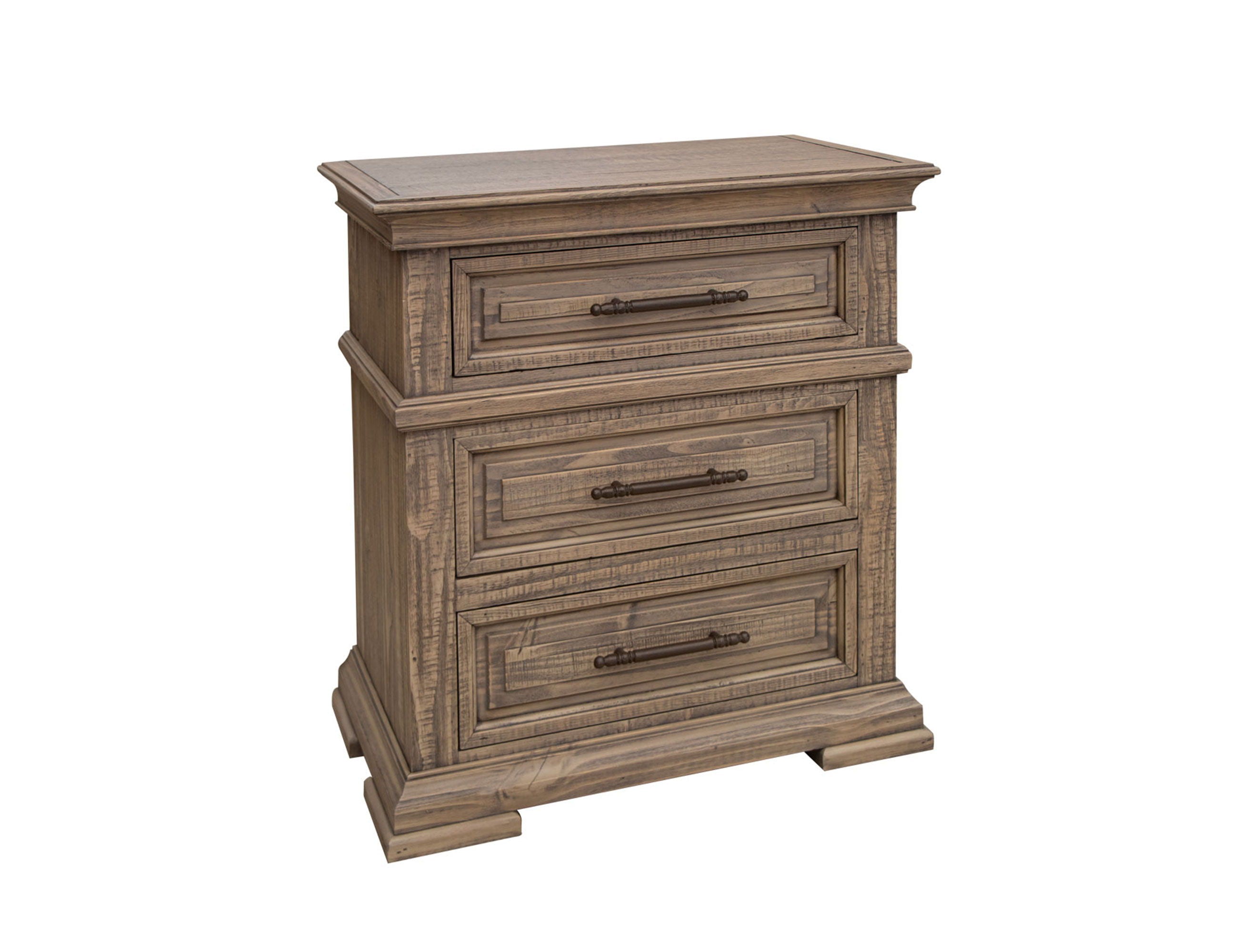International Furniture Direct Royal - Nightstand - Desert Brown | Meri Furniture