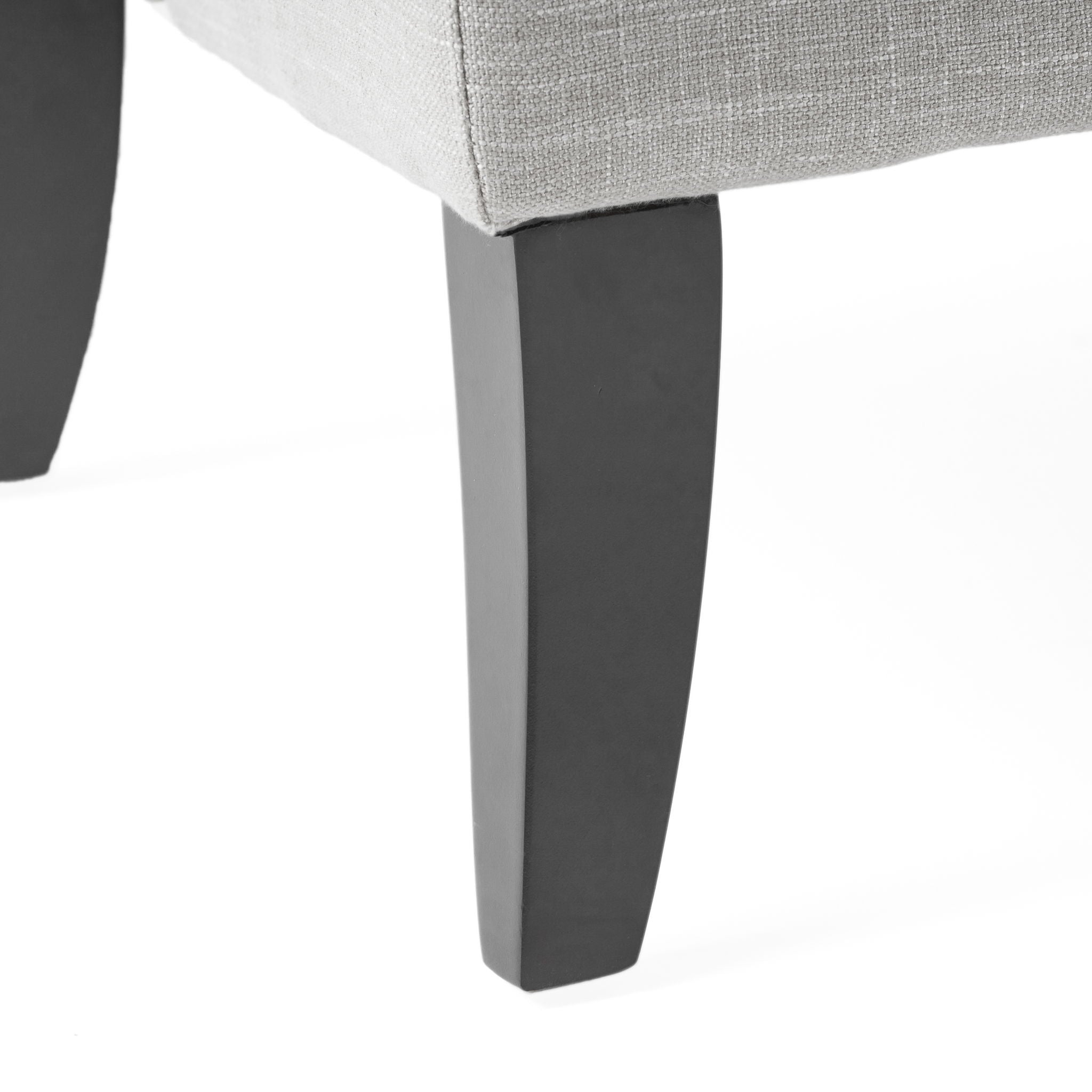 Nicole - French Style Upholstered Loveseat With Tufted Backrest