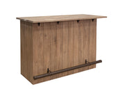 International Furniture Direct Natural Parota - Bar - Brown Cappuccino | Meri Furniture