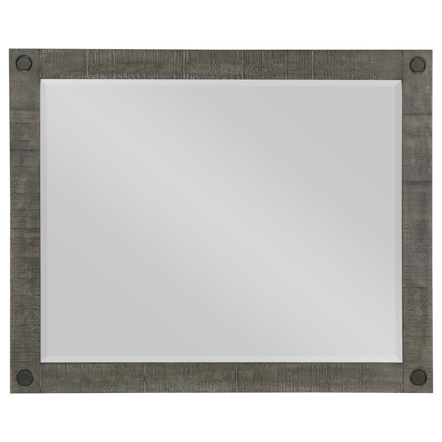 Lilith - Dresser Mirror - Distressed Gray