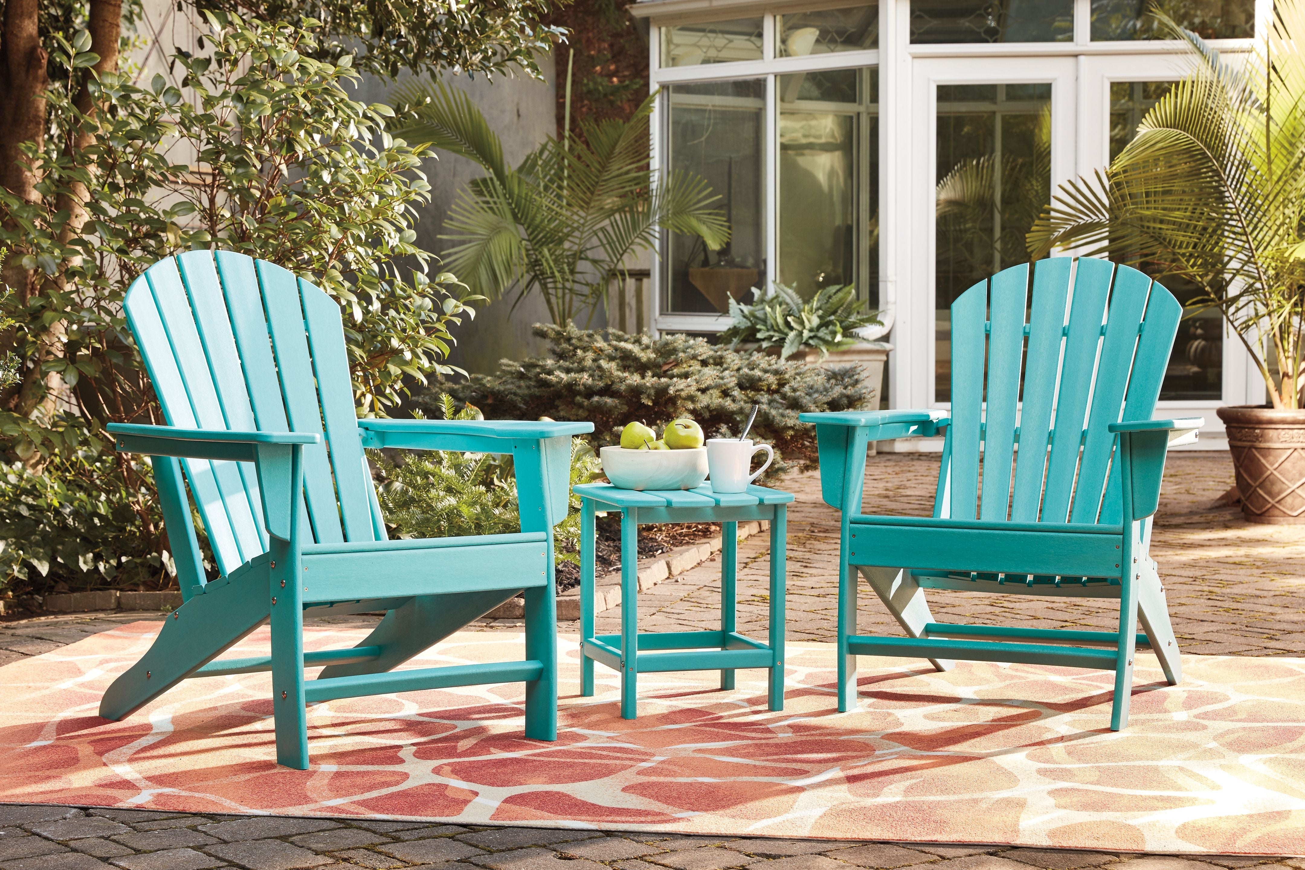 Signature Design by Ashley® Sundown Treasure - Outdoor Conversation Set | Meri Furniture