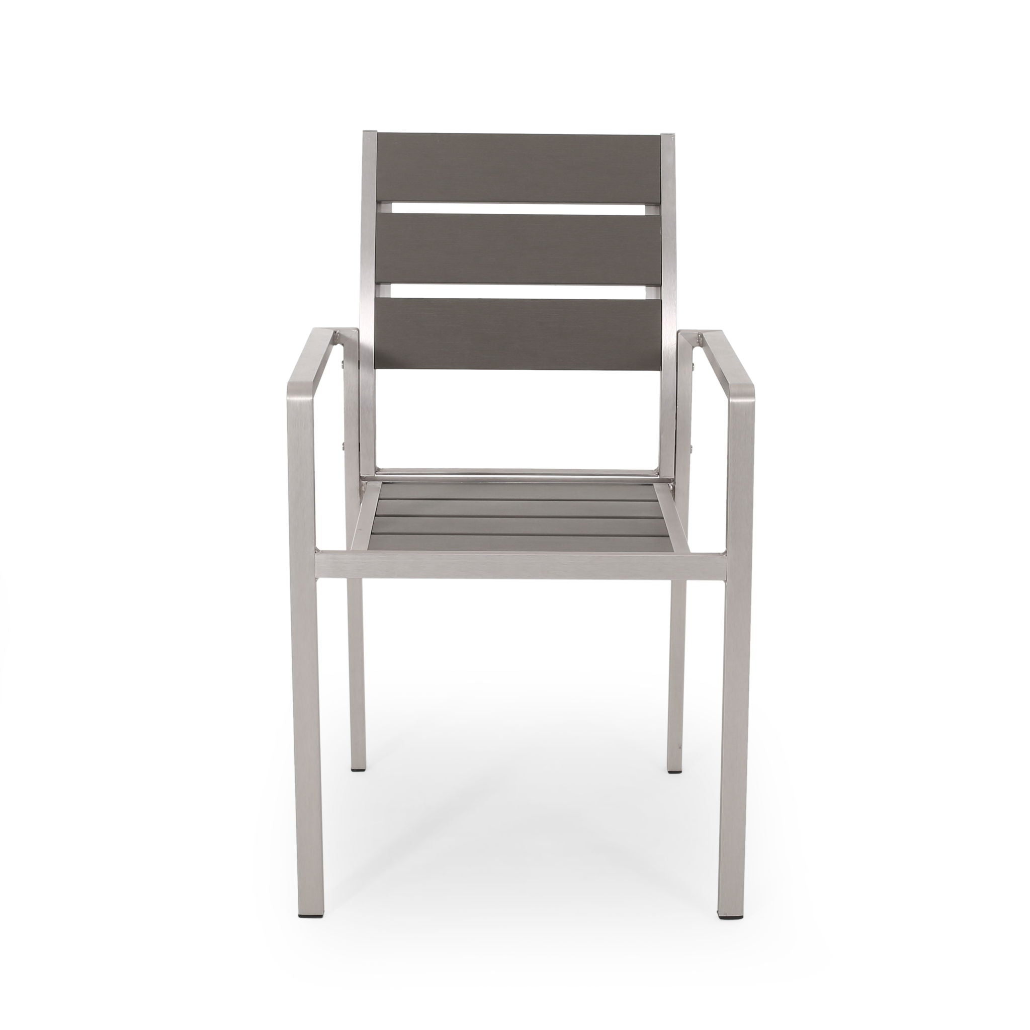 Dreamlan - Outdoor Aluminum Dining Chair (Set of 2)