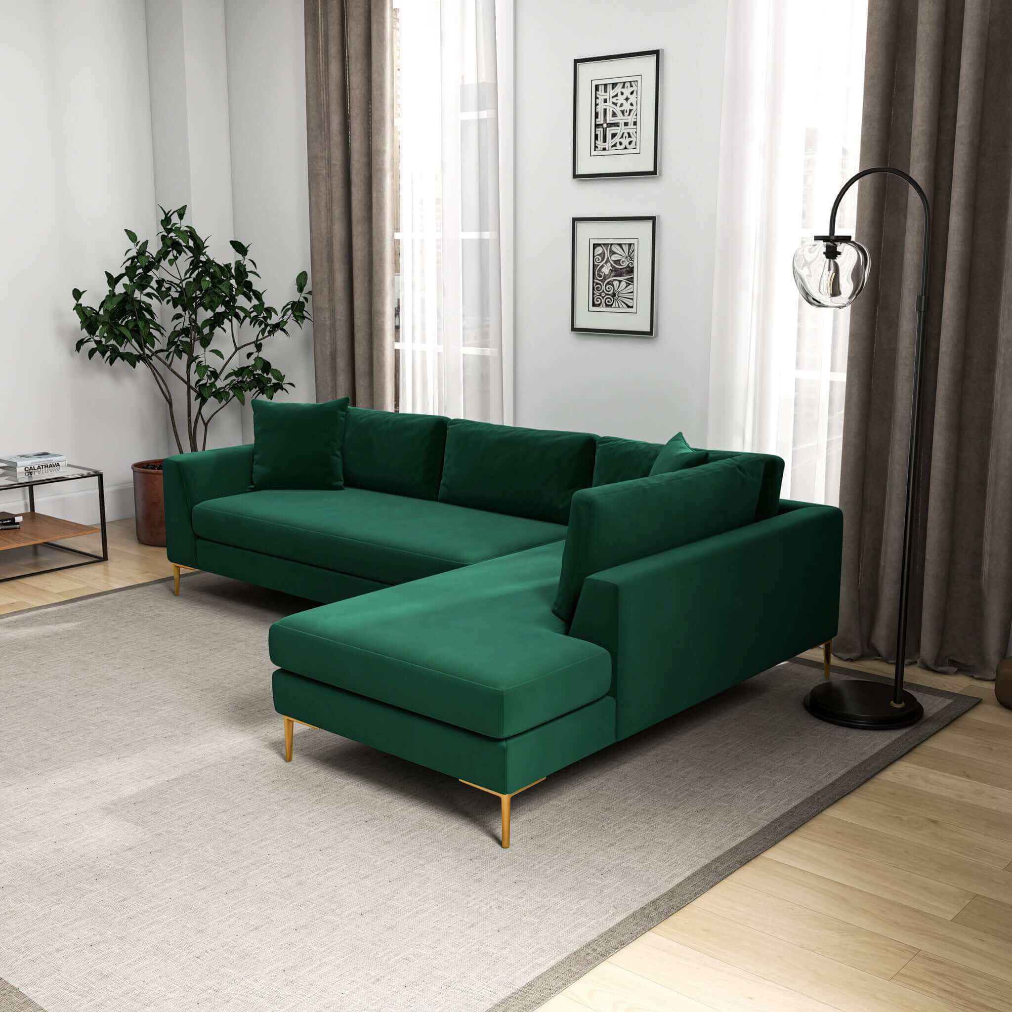 Mano - L-Shaped Sectional Sofa