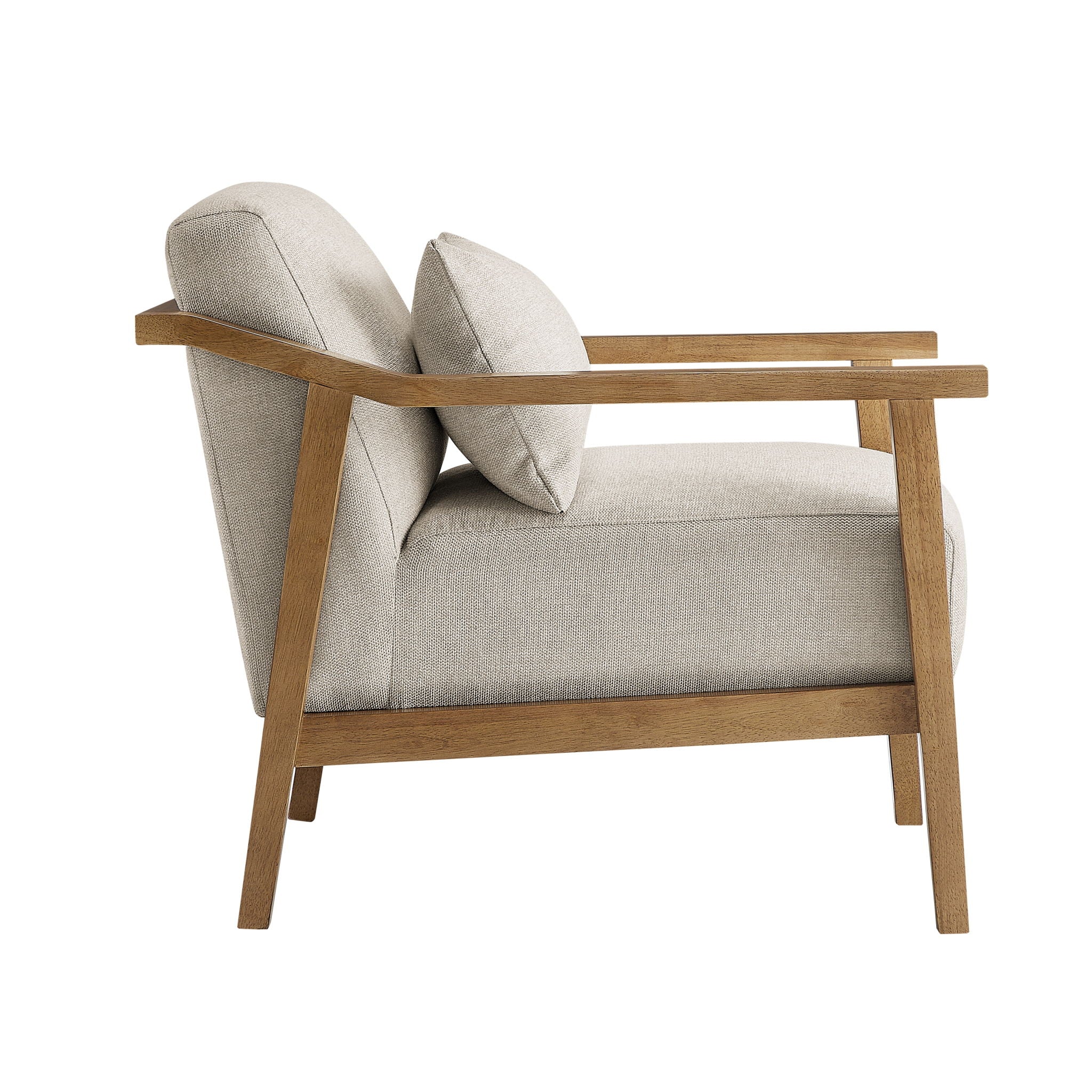 Reagan - Arm Accent Chair With Lumbar Pillow