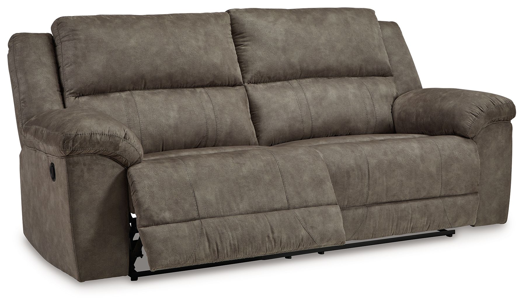 Signature Design by Ashley® Laresview - Fossil - 2 Seat Reclining Sofa | Meri Furniture