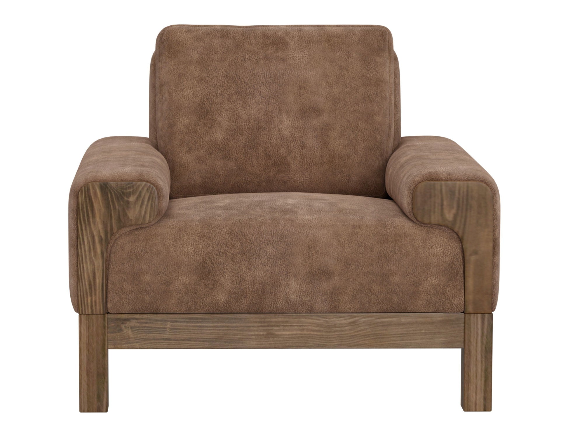 International Furniture Direct Sedona - Armchair - Brown | Meri Furniture