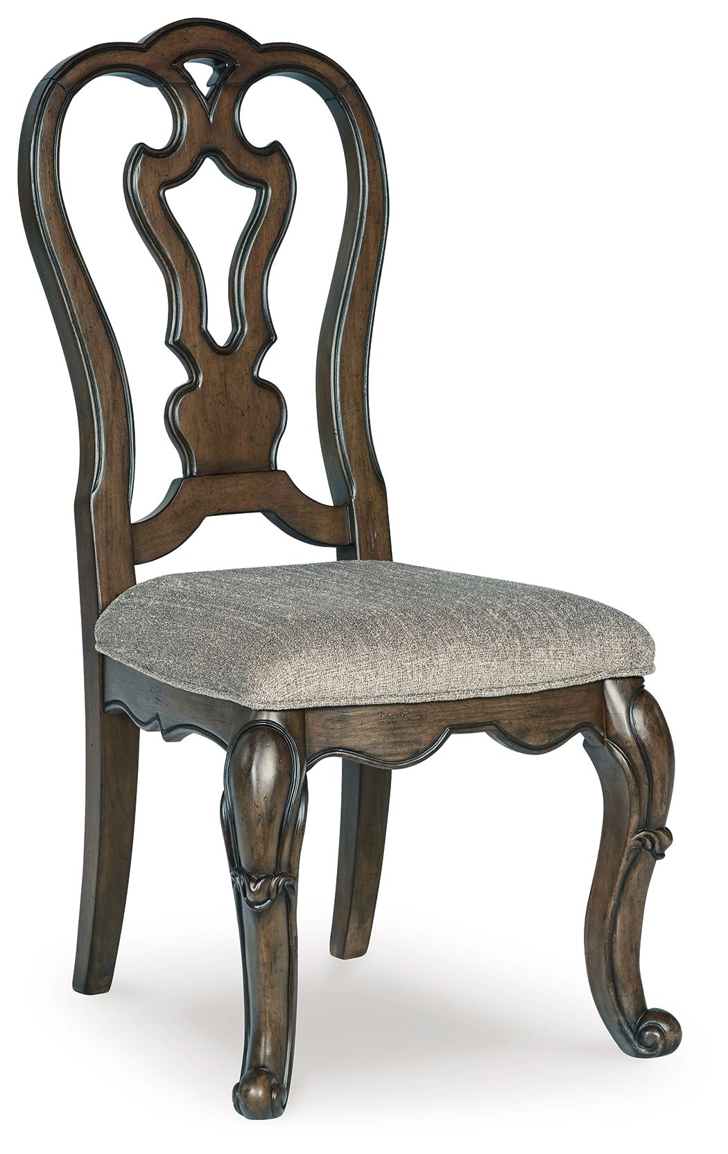 Signature Design by Ashley® Maylee - Dark Brown - Dining Upholstered Side Chair (Set of 2) | Meri Furniture