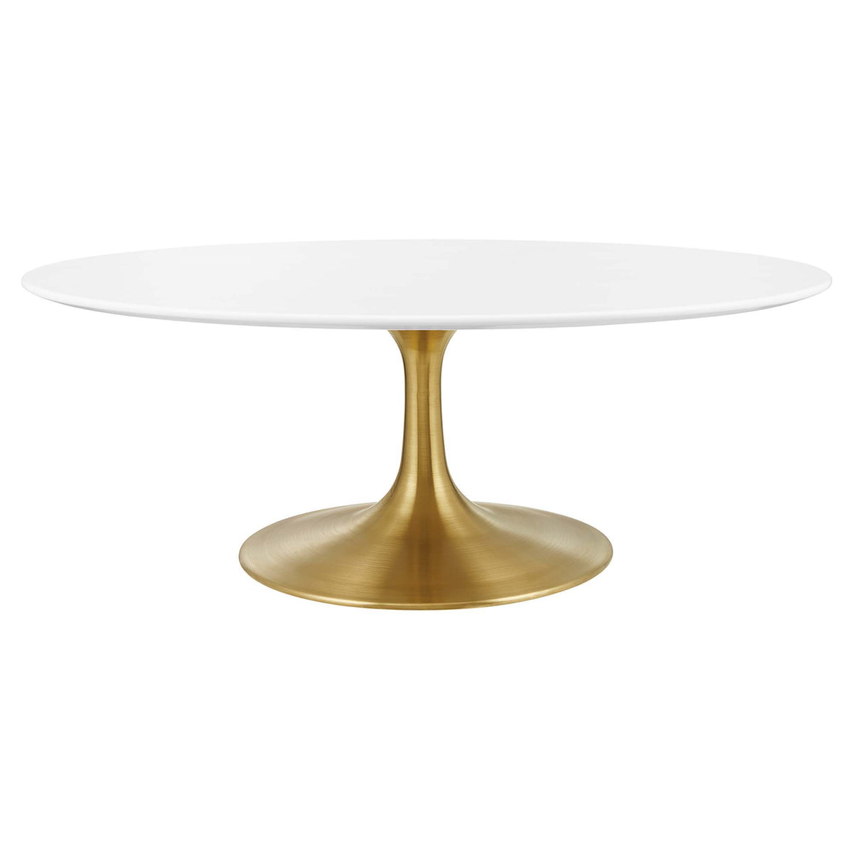 Lippa 42" Oval Wood Coffee Table by Modway