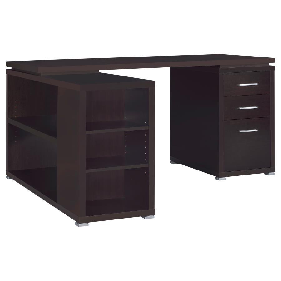 Coaster Fine Furniture Yvette - 3-Drawer L-Shape Computer Desk | Meri Furniture