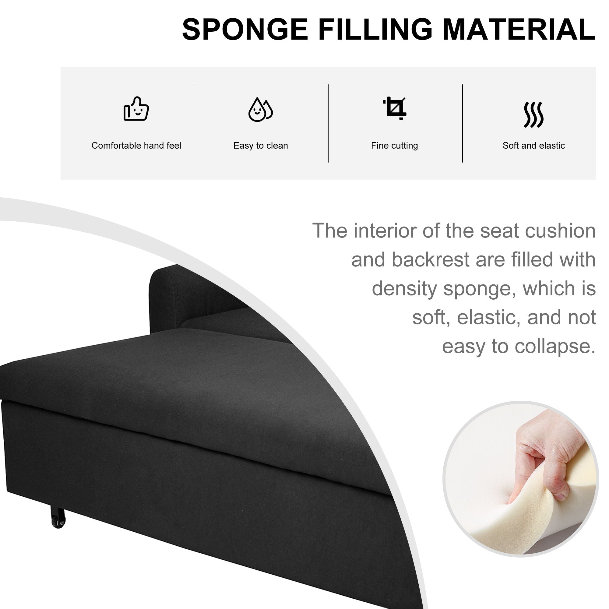 Balus - 2 In 1 Sofa Bed With Storage Bag