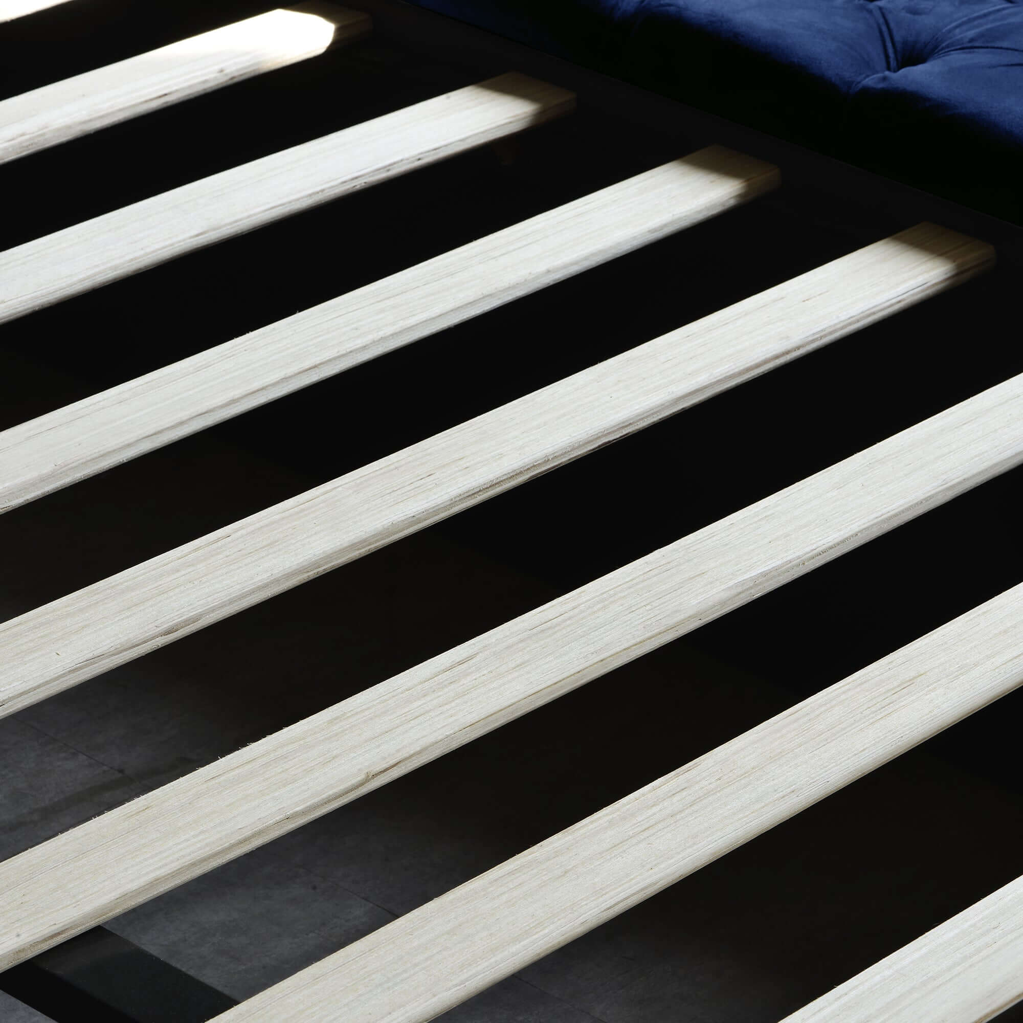 Queen Bed with Solid Wood Frame