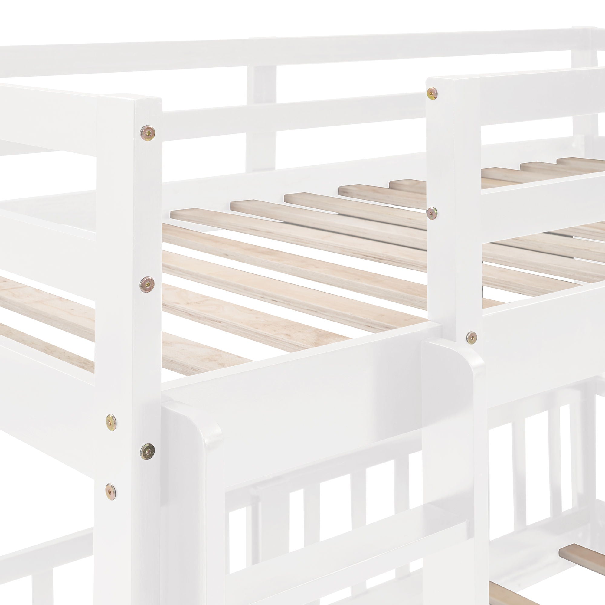 Functional Bunk Bed & Convertible Ladder And Slide