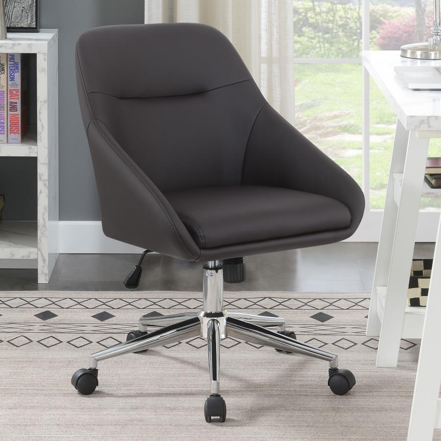 Coaster Fine Furniture Jackman - Upholstered Adjustable Home Office Desk Chair | Meri Furniture