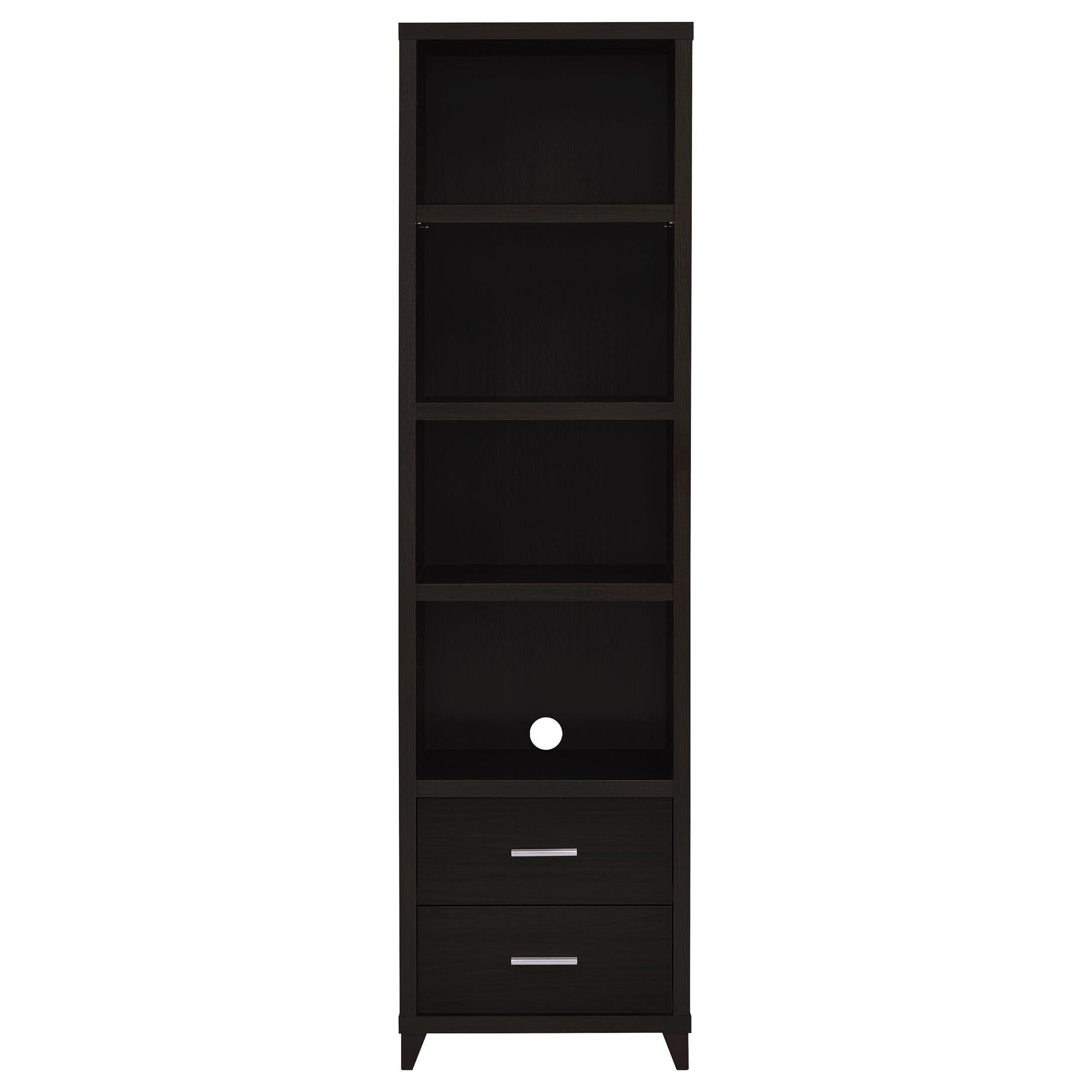 Lewes 4-piece 60-inch TV Entertainment Center Cappuccino
