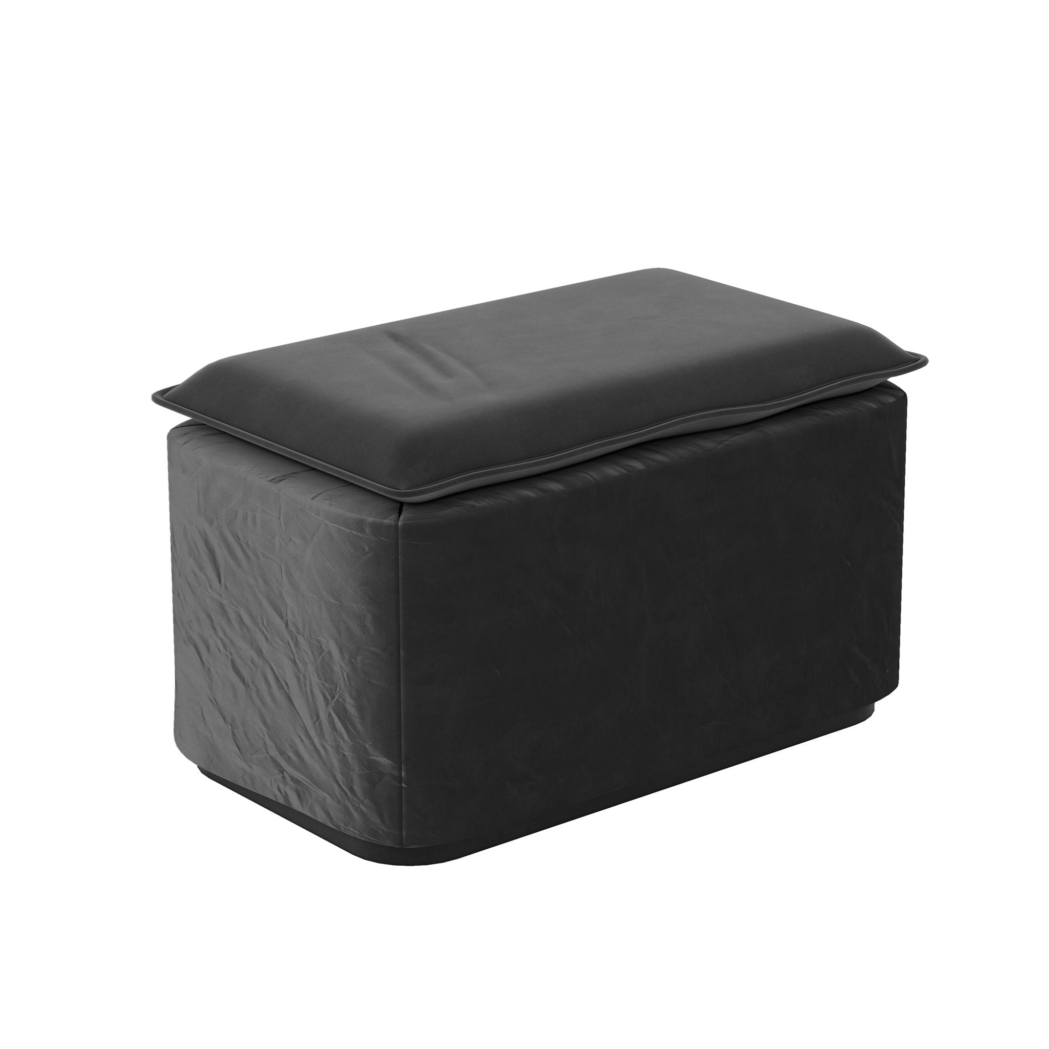 3 In 1 Convertible Sleeper Sofa Bed With Movable Ottoman