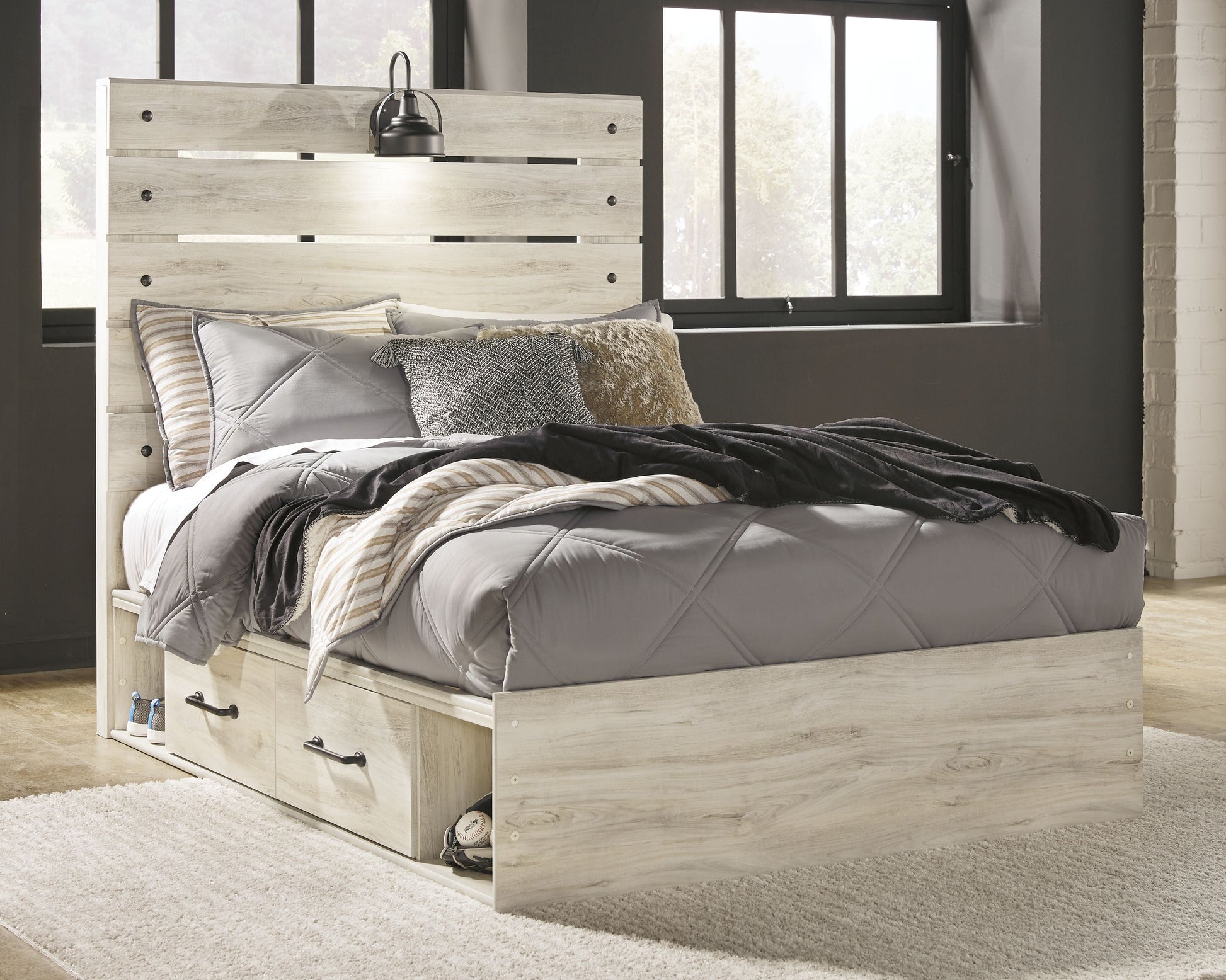 Signature Design by Ashley® Cambeck - Panel Bed | Meri Furniture