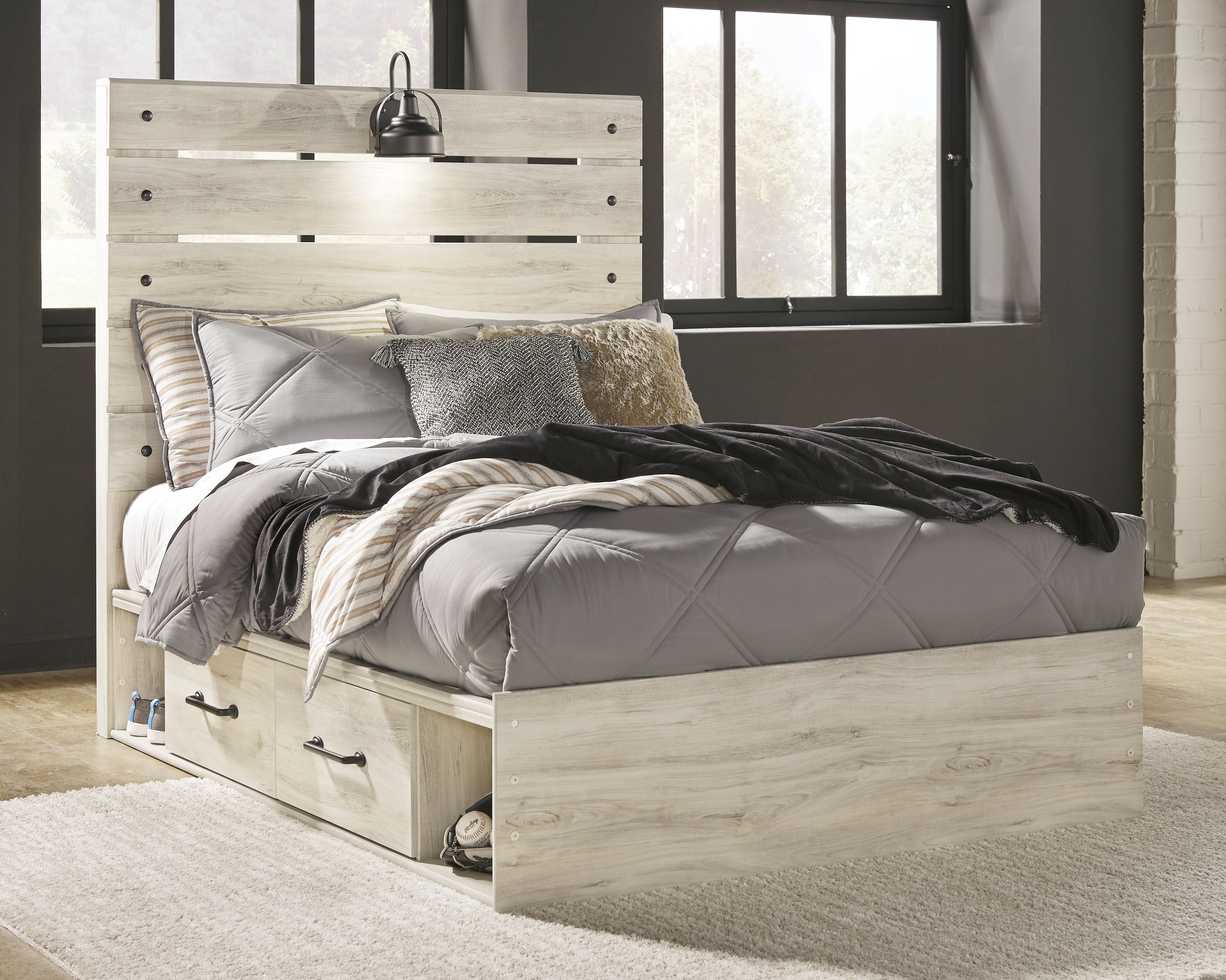 Signature Design by Ashley® Cambeck - Panel Bed | Meri Furniture
