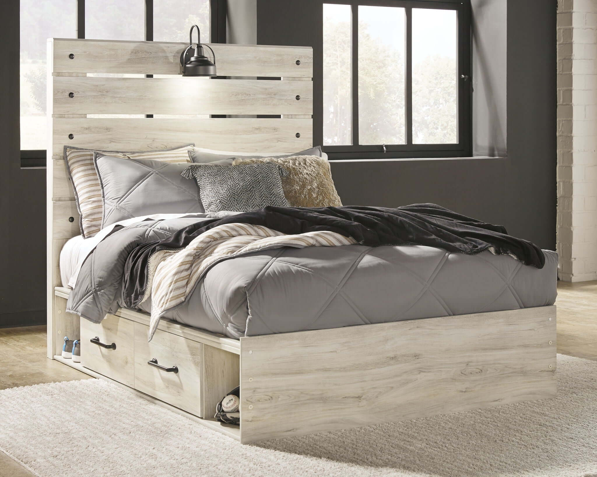 Cambeck - Panel Bed | Meri Furniture