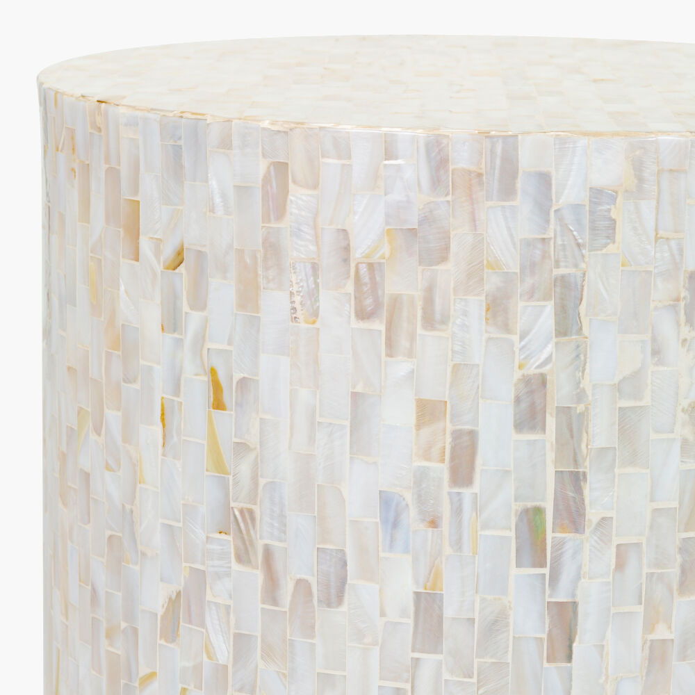 Iridescent End Table
