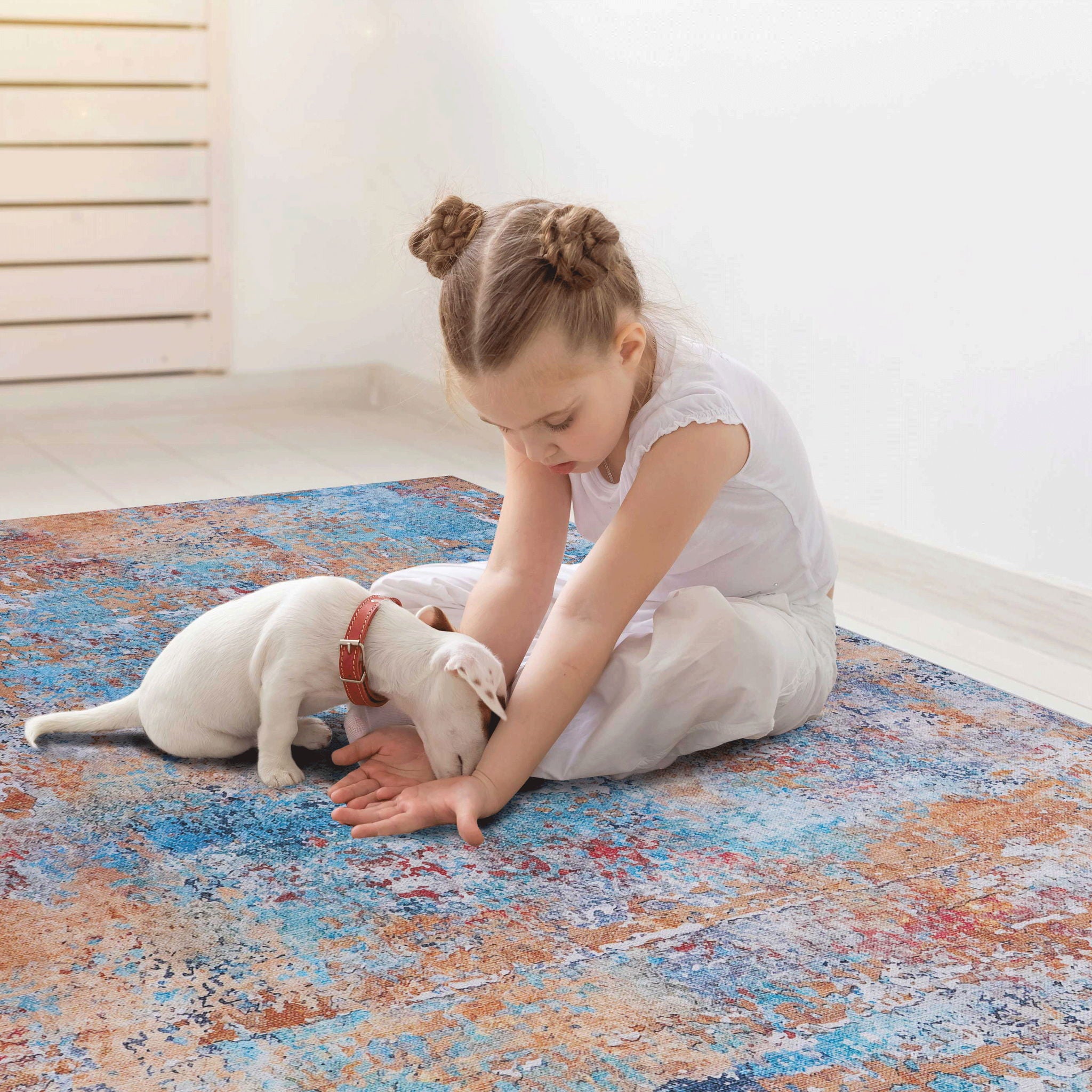 Maval - Machine Washable Area Rug